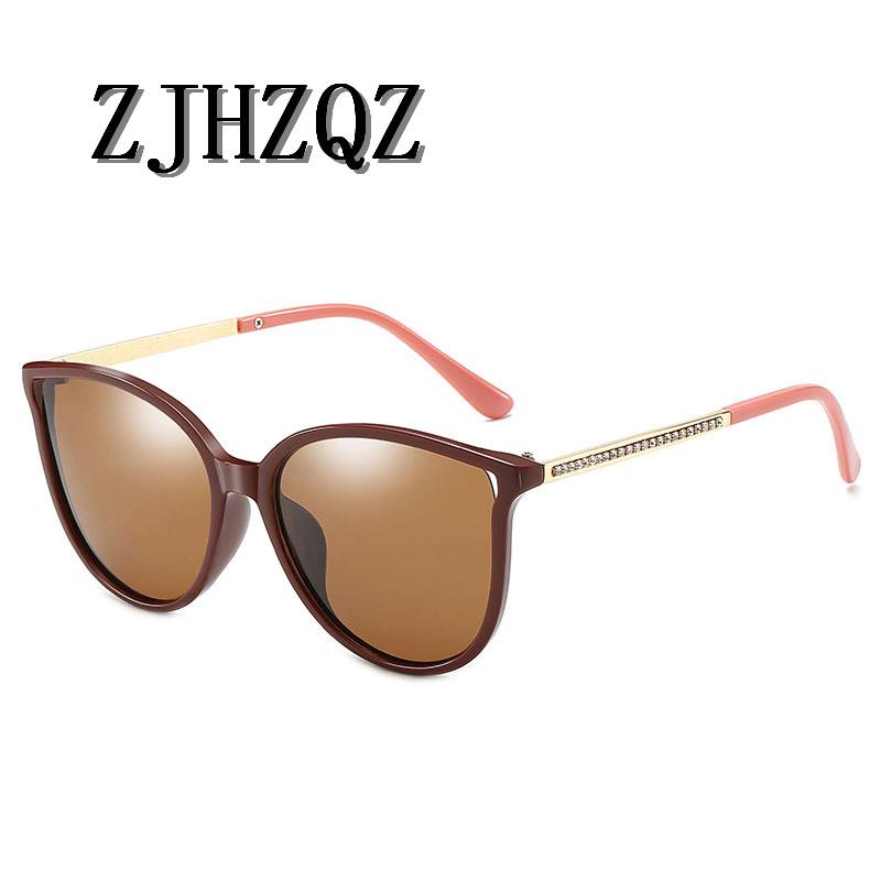 

Retro Women Oversized Polarized Sunglasses Men's Outdoor Sports Fashion Steampunk Vintage Car Driving Brown Purple Pink Eyewears