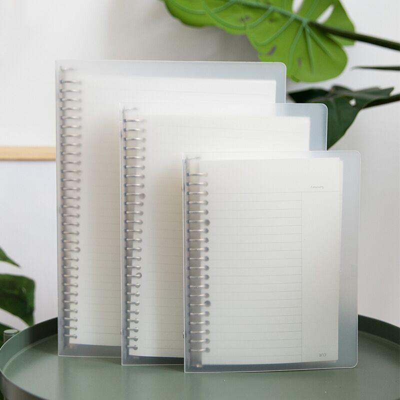 

MINKYS 60 Sheet B5 26 Rings Loose-leaf Notebook DIY Line/Grid/Cornell Agenda Separator Page School Stationery