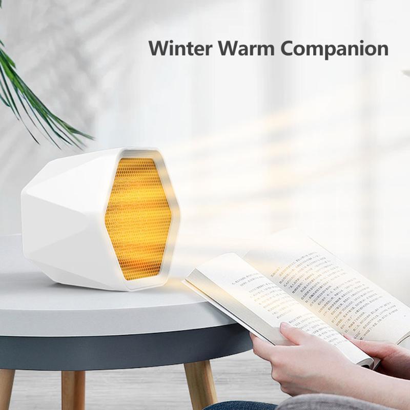 

600W Mini Ceramic Fan Heater, Quiet&Fasting Heating Space Heater for Home Office1
