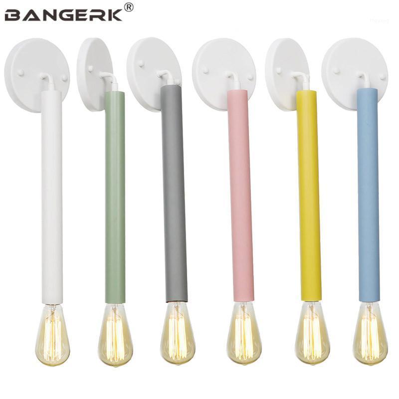 

Modern Macarons LED Wall Lamp Loft Style Edison Sconce Wall Lights Fixtures Bedroom Bedside Light Home Lighting Luminaire1