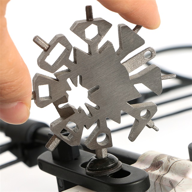 

Multi-tool Wrenches Combination Stainless Steel Snow Shape Outdoor Portable Snowflake