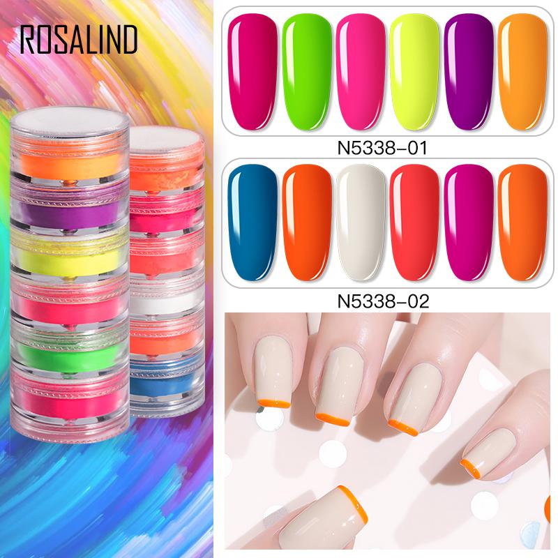 

6 Colors Mixed Neon Powder Nail Art Matte Mineral Sequin Eyeshadow Nail Powder Waterproof Lasting Shimmer Shiny Cosmetics TSLM2