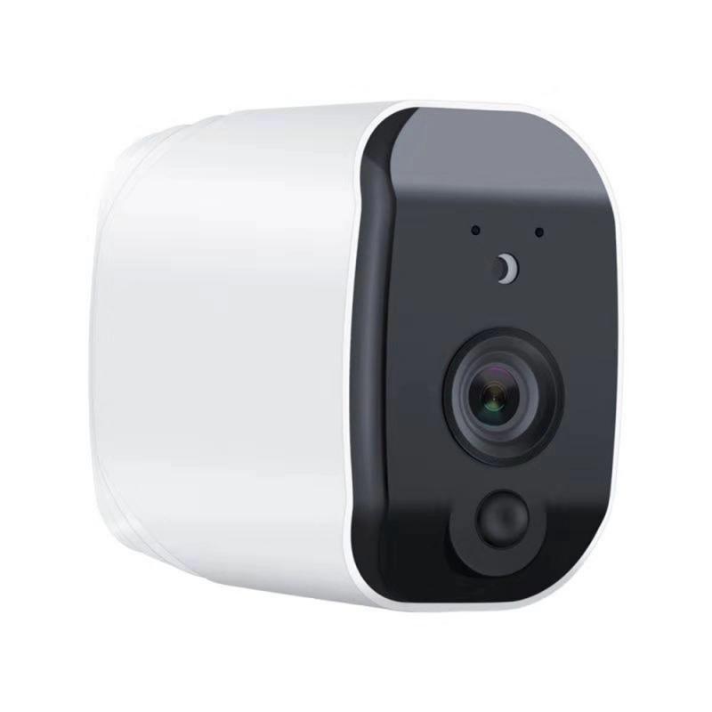 

1pc Newest High Qulity Wireless Waterproof 1080P Battery IP Camera Home Outdoor Security System WIFI, White