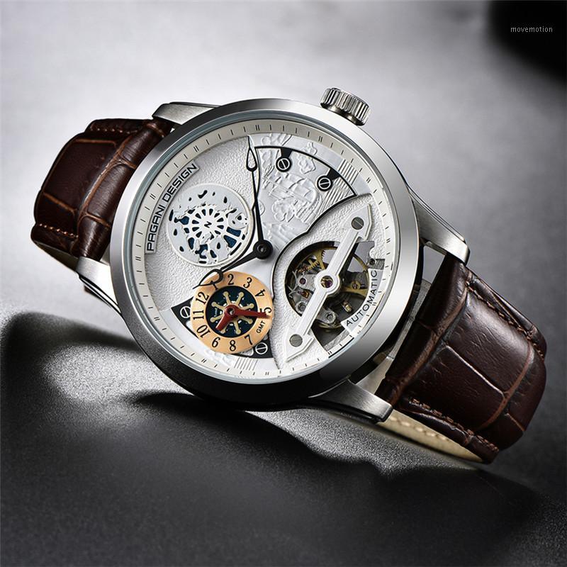 

Relogio Masculino PAGANI DESIGN Watch Men Tourbillon Watch Automatic Self-Wind Men Mechanical Steel Watches orologio automatico1, Gold
