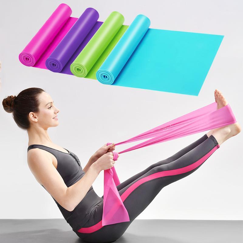 

2020 Hot 5pcs Yoga Resistance Band Latex Elastic Band Fitness Gym Strength Equipment Training Workout Rubber Stretch Belt Indoor1