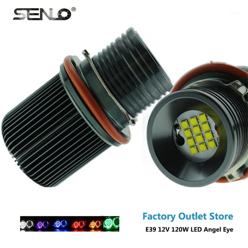 

High Power LED Angel Eyes 120W Ultra Bright White LED Error Free Marker Lights Bulbs for E53 E60 E61 E63 E64 E39151