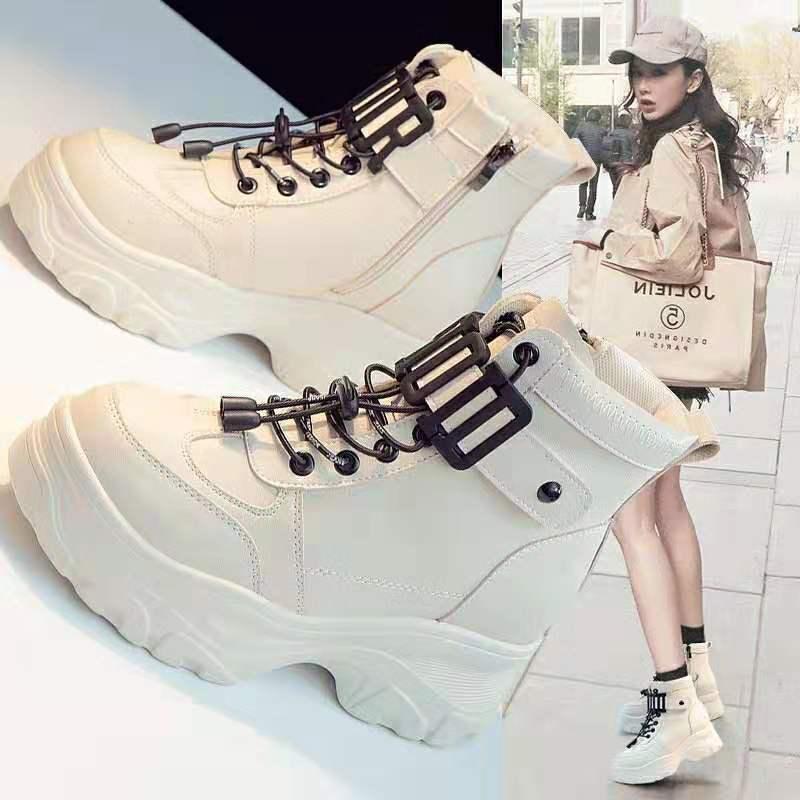 

2020 New Winter Women's Warm Women's Boots with Fur Soft Inner Lining Fashion Warm Shoes (35-40 Size, Beige