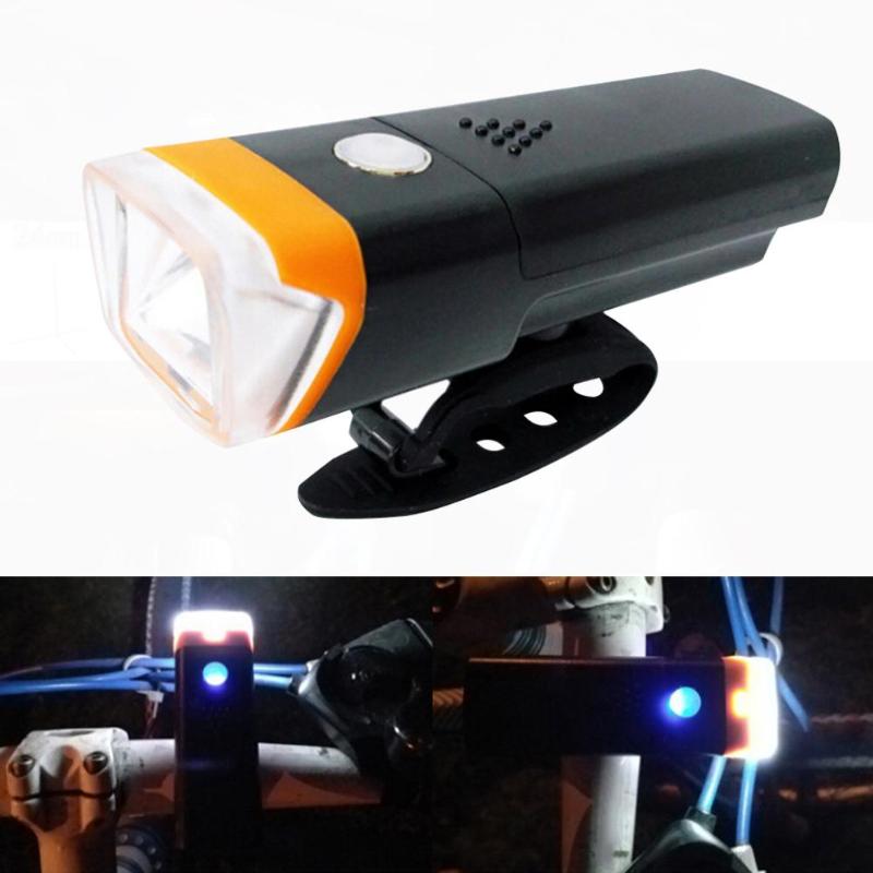 

New Bike Bicycle Cycling Bright LED 4-Mode Headlight Safety Front Lamp