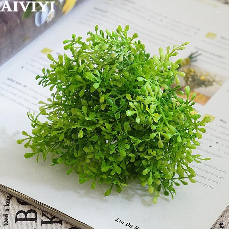 

Artificial flower green plant plastic 6 branches pomelo citrus quality good home garden turf distribution Christmas decor plant1