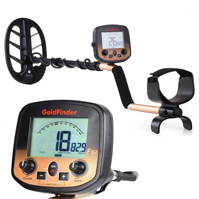 

FS2 Professional Underground Metal Detector Gold Scanner Finder Digger LCD Display Treasure Pinpointer two coils1