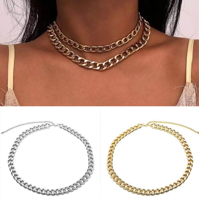 

Punk Style Tassel Necklace Sexys Simple All-Match Pendant For Women ENA88
