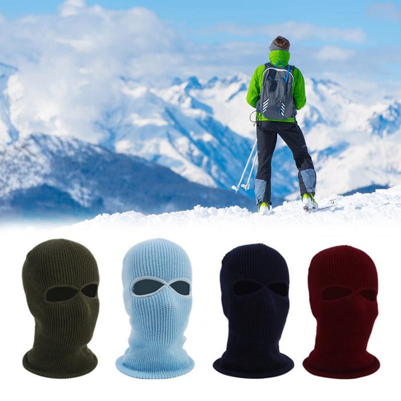 

HOT Winter Thermal Fleece Balaclava Full Face Mask Cover Hat Cap Ski Motorcycle Cycling Camping Hiking Outdoor Activities Caps, Dark grey