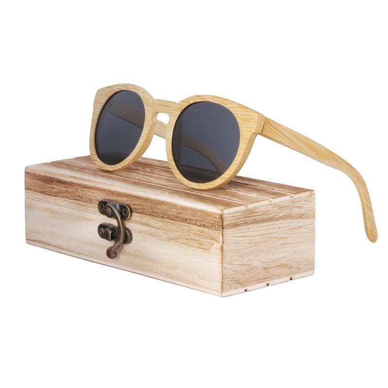 

BerWer Bamboo Sunglasses Women Wooden glasses Wood Sun Glasses Women masculine