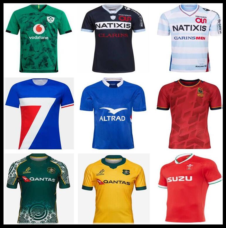 

2020 RACING 92 HOME RUGBY JERSEY Rugby shirt 2019 2020 FRANCE RUGBY IRELAND SPAIN WALES AUSTRALIA TRAINING JERSEY, Wine red