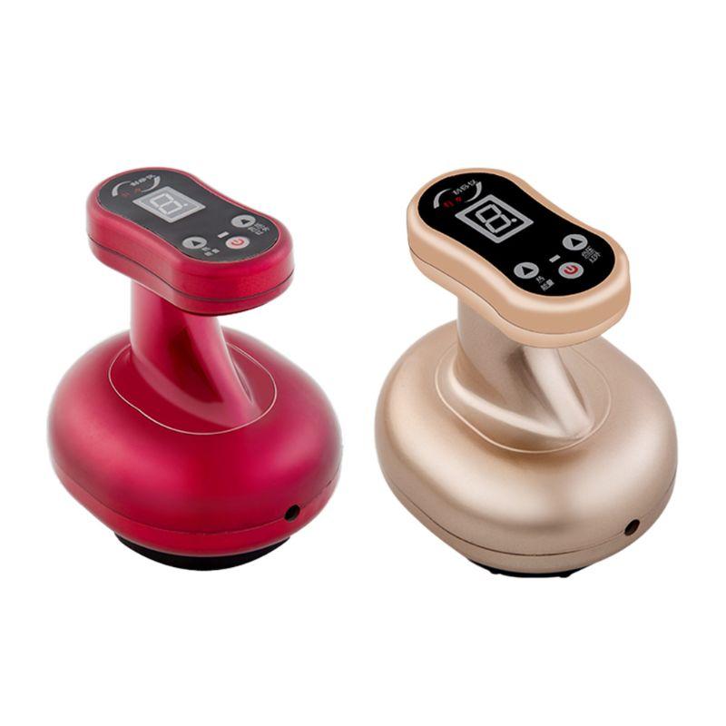

Electric Electric Scraping Massager 9 Modes Meridian Dredge Lymphatic Drainage Vacuum Cupping Fatigue Pain Relieve Body Slimming