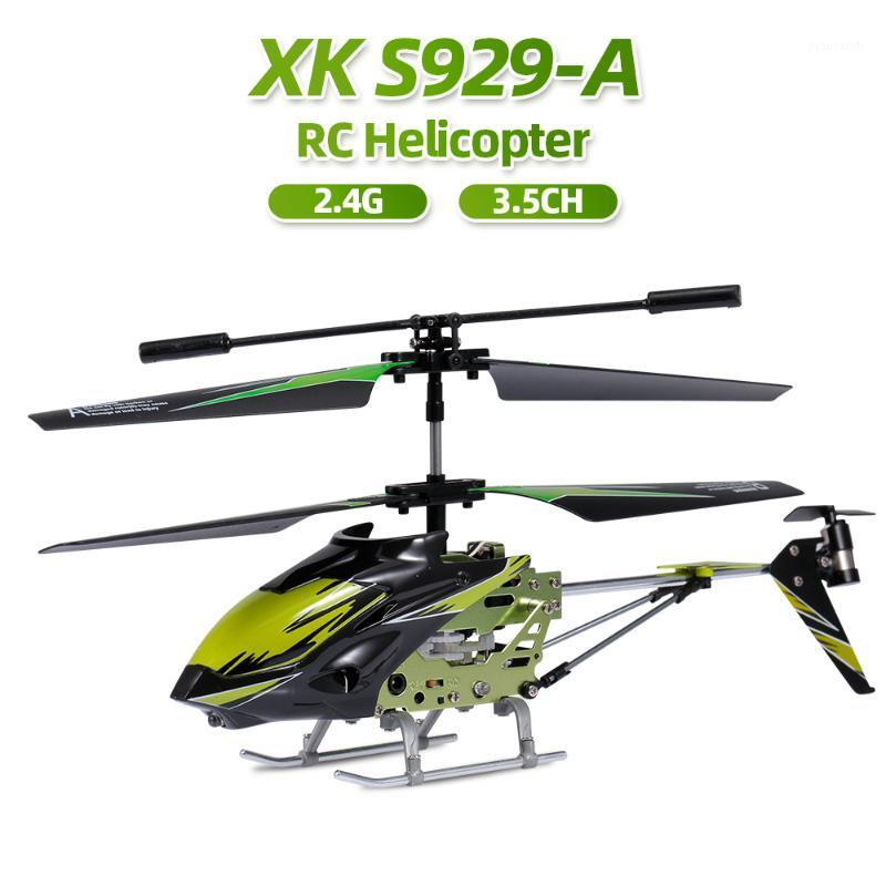 

Wltoys XK S929-A 2.4G 3.5CH Mini RC Helicopter with LED Light Three Color RC Drone Toys Christmas Gifts for Beginner Kids1