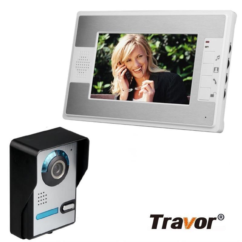 

Video doorbell Wired 7 " Doorman Doorbell Security System Intercom Home Door Video Night Vision Waterproof Security House Bell1