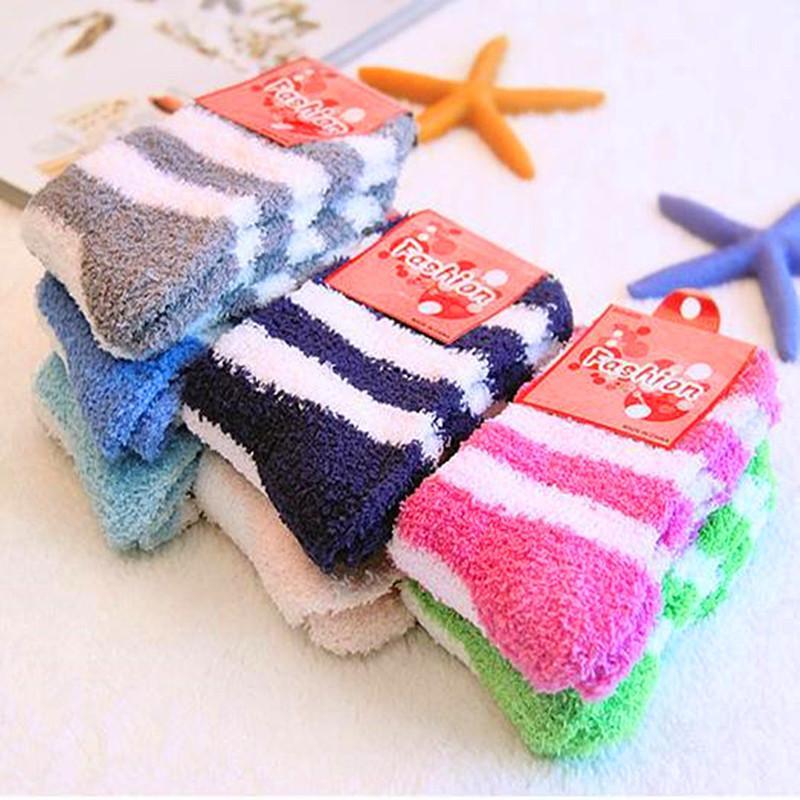 

Free Shipping 10Pairs/Lot Winter Warm Socks For Women High Quality Towel Warm Fuzzy Socks Candy Color Thick Floor Thermal1, Pure color mix