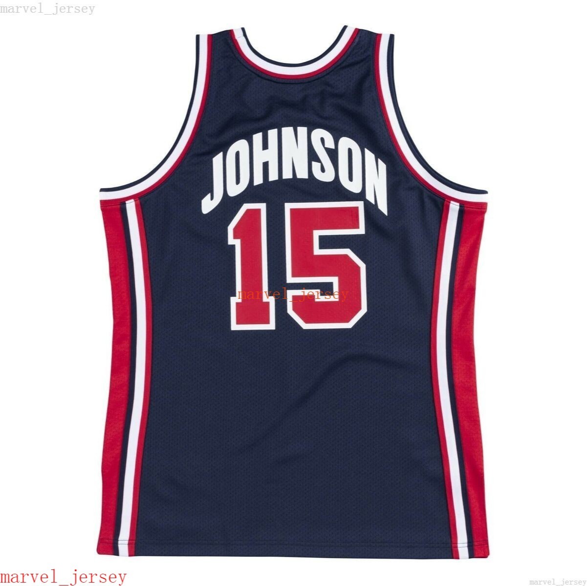 

Custom Stitched Johnson Mitchell & Ness 1992 Dream Team Jersey XS-6XL Mens Throwbacks Basketball jerseys Cheap Men Women Youth, As pic
