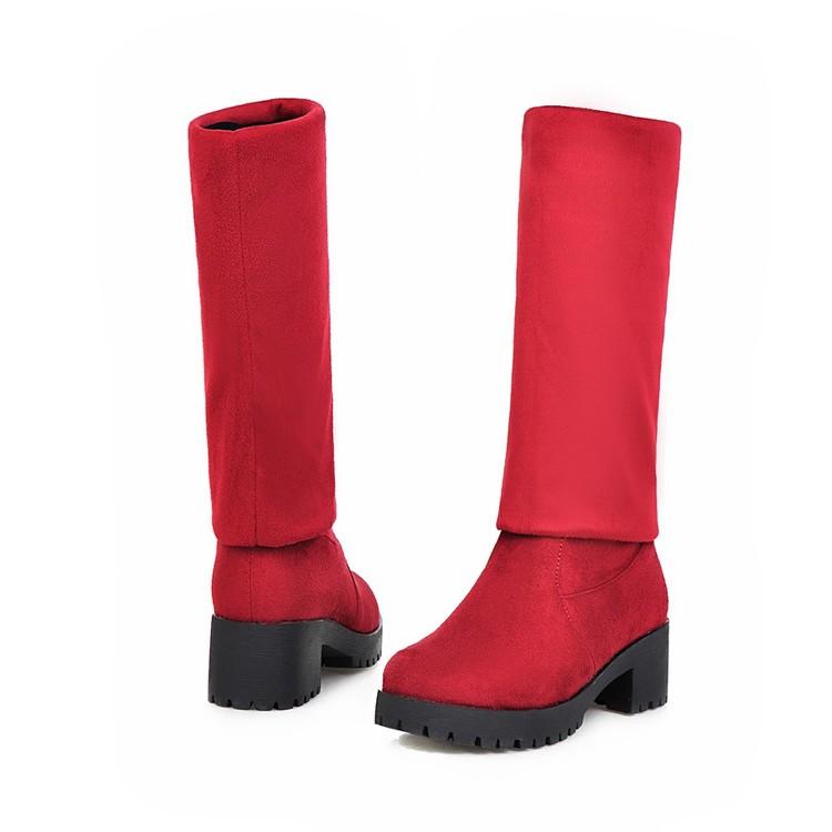 

Botas Mujer Shoes Women Spring Autumn Fashion Motocicleta Mulheres Outono Inverno Botas De Couro Boots Femininas 2082, Black