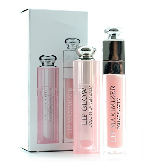 

1sets lip glow + lip maximizer makeup lipgloss sets super good quality