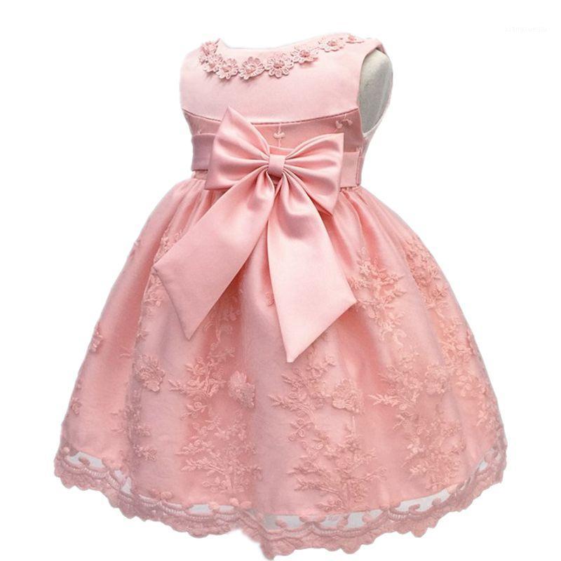 

Baby Girl Dress Lace Flower Christening Gown Photography Clothes Birthday Party Dress for Baby Girl Infant Party Costume1, Light purple