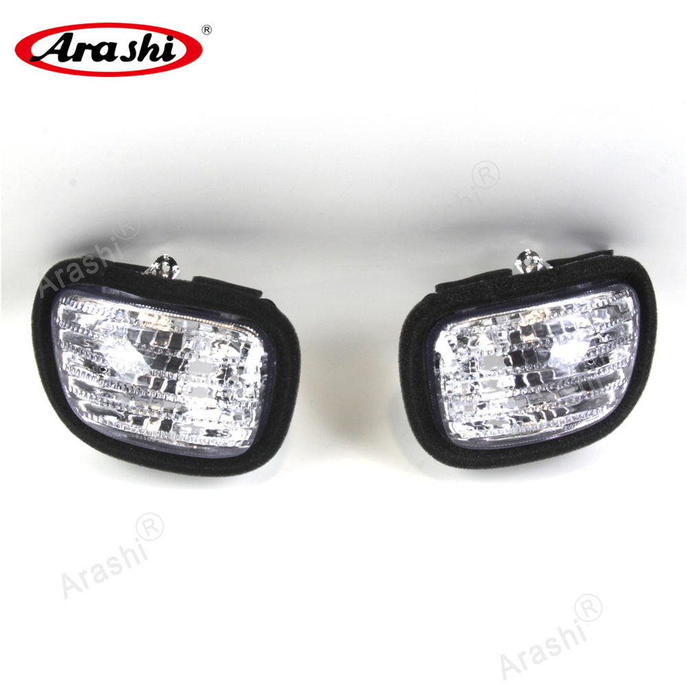 

Arashi Front Turn Signal Clear Smoke Lens Cover For Honda GL1800 Goldwing 1800 2001 - 2010 2002 2003 2004 2005 2006 2007 2008 2009 Lamp Case