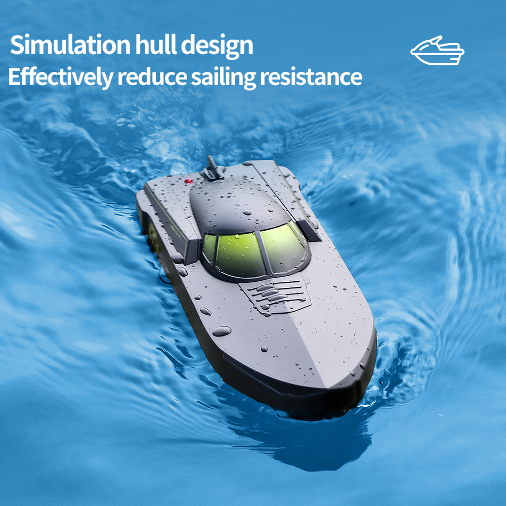 

Remote Control WaveRunner Motor Boat for Pools and Lakes - RC WaveRunner, Remote Control Toy for Adults and Kids children, Black