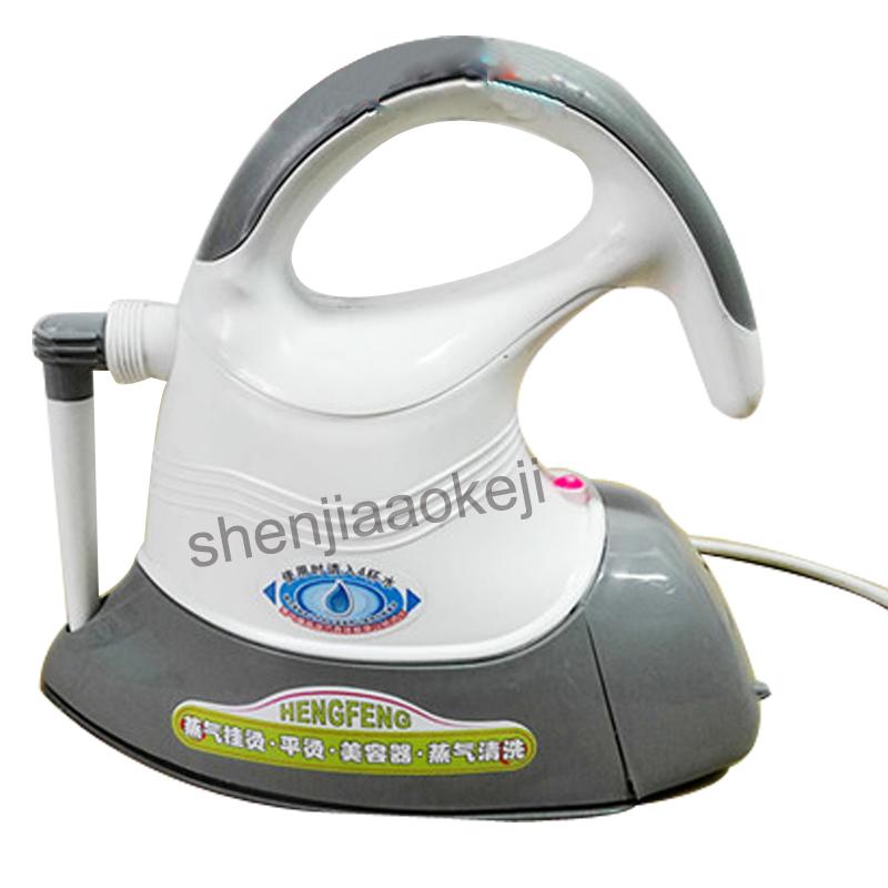 

Household Steaming cleaning machine Multifunctional Steam Iron Brush Cleaner Hand-held perm machine 220v 750W 1pc