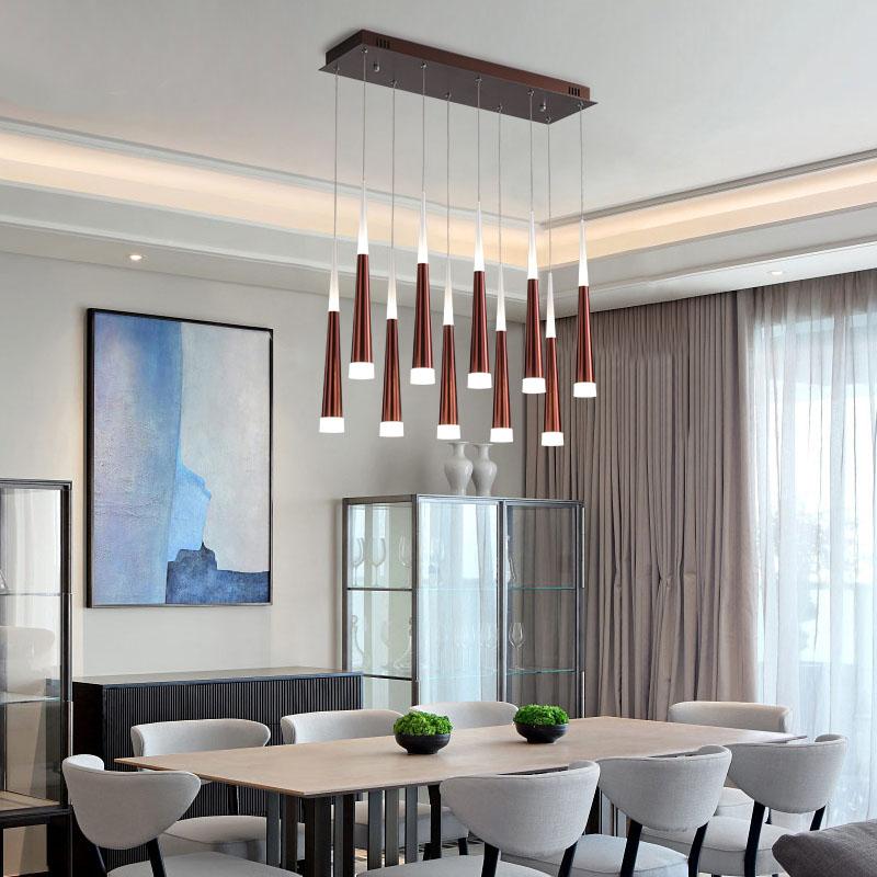 

Modern Design Gold Black Minimalist Luster LED Chandelier for Bedroom Dining Living Room Loft Restaurant Cafe Interior Home Deco