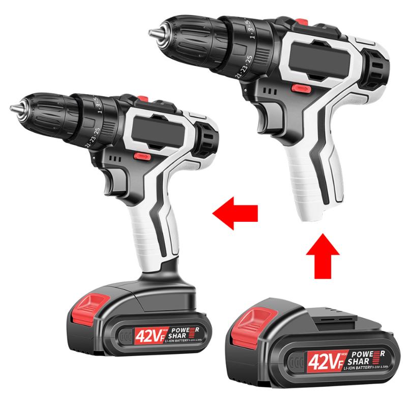

Power Lithium Battery Large Capacity Cordless Electric Screwdriver Battery Lithium For 42VF5*1500mA Electric Drill