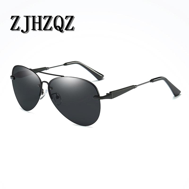 

Mens Designer Top Polarized Driving Sunglasses Women UV400 Hot Fashion Blue Silver Mirrors Black Lens Pilot Sports Eyewears New