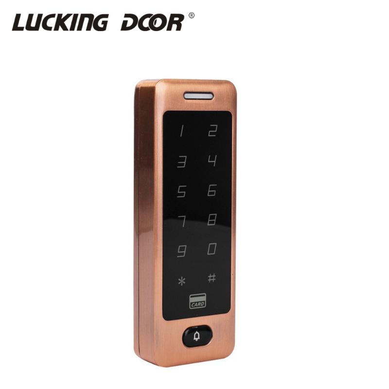 

Electronic Door Lock Electric Touch Metal RFID Gate Opener Smart Keypad Reader 125khz ID Card Door Access Control