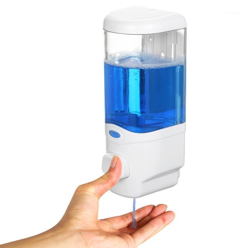 

300mL Wall Mounted Dish Liquid Lotion Gel Shampoo Chamber Dispenser Manual Soap Dispenser for Bathroom Kitchen Home School Hotel1
