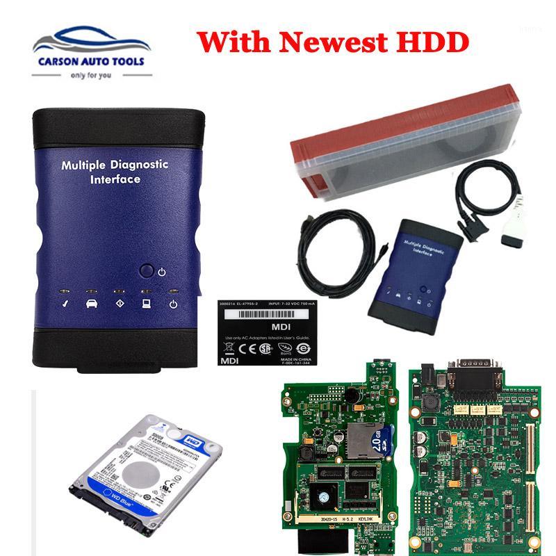 

G-M MDI Multiple Diagnostic Interface MDI SQU WIFI card Multi-Language Scanner Newest Software HDD for sale1