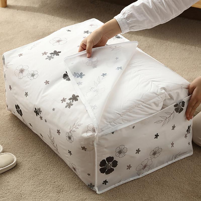 

Storage Bag Quilt Organizer Bags Foldable Storage Bag Clothes Blanket Quilt Closet Sweater Organizer Box Pouche For Clothing #30