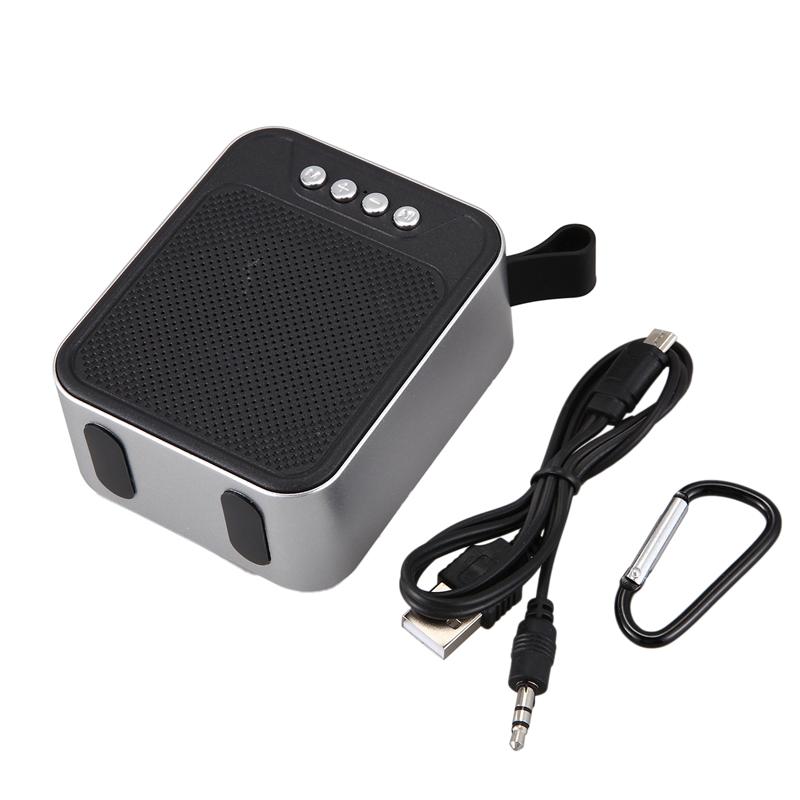 

C8 Metal Mini Bluetooth Speaker Portable Mini Subwoofer AUX Speaker