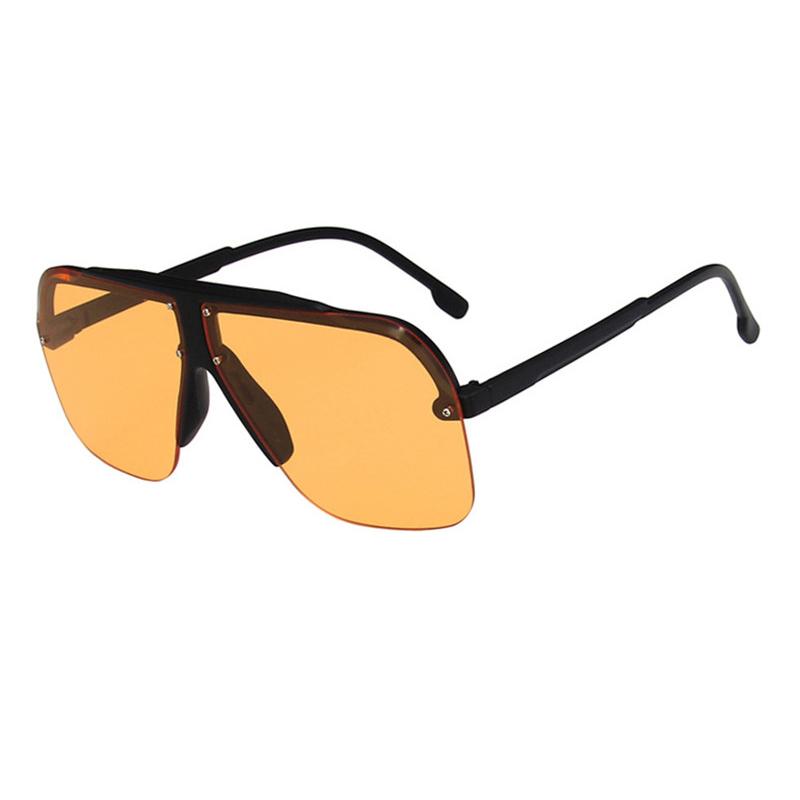 

Trendy Okulary Semi-Rimless Sunglasses Men Shades Sun Glasses Women Gafas De Sol Male Eyewear Eyeglasses Female Lunettes