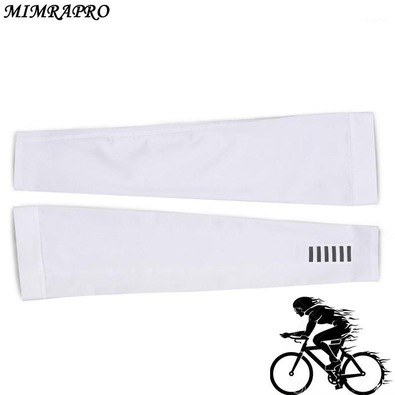 

MIMRAPRO Arm Warmers white Lycra Breathable UV Protection Cycling Fitness Basketball Elbow Pad Sport Cycling Outdoor Arm Warmer1