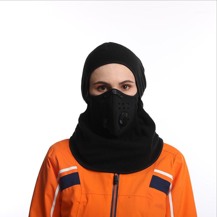 

Winter Thermal Anti Dust Cycling Headgear Cloth Soft Neck Lycra Bike Ski Scarves Hat Windproof Sports Full Face Mask1, Red color