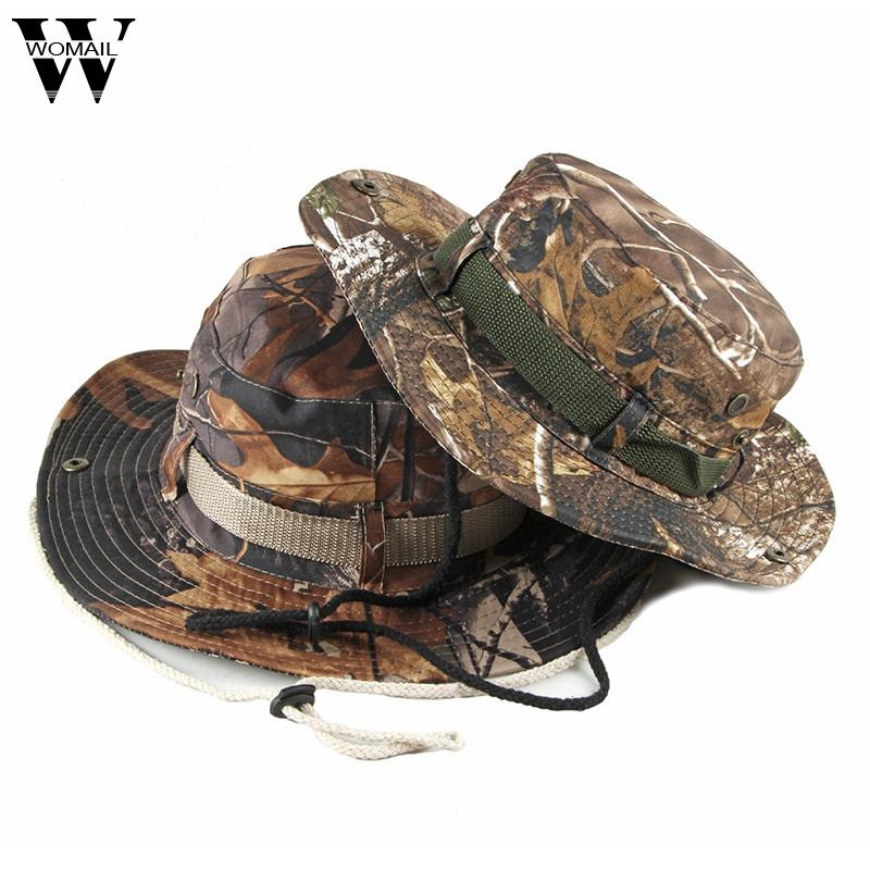 

women hat autumn Unisex outdoor windproof fishing cap hiking tourist fisherman camouflage cap Polyester Casual women hat Au30, Khaki