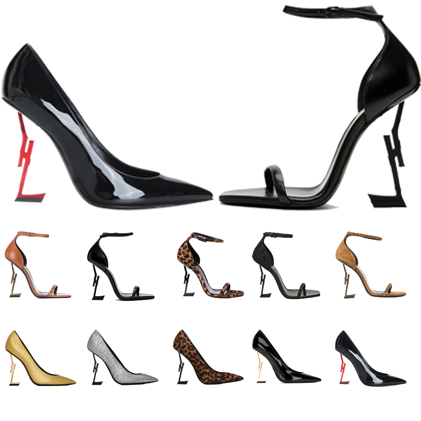 

Womens Designer Shoes Ladies High Heels Original Luxurys Dress Red Bottom Heels Shiny Leather Sexy Sandals Designertrade, #2017