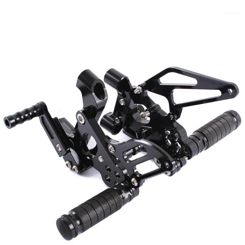 

For 899 1199 PANIGALE 2012 2013 2014 2015 CNC Motorcycle Adjustable Rearsets Rear Sets Foot Pegs Pedal Foot Rests1