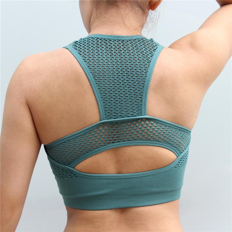 

2020 Woman Sports Top Solid Sport Bra Push Up Seamless Top Fitness Yoga High Impact Sports Bra Gym Fitness Tops Wear1, Wx1117