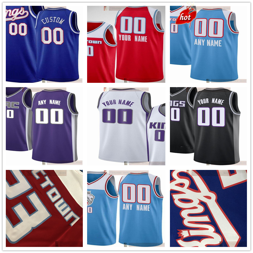 

Custom Printed 0 Tyrese Haliburton 33 Jabari Parker 22 Richaun Holmes 10 Justin James 30 Glenn Robinson 13 Robert Woodard 7 Kyle Guy Jerseys