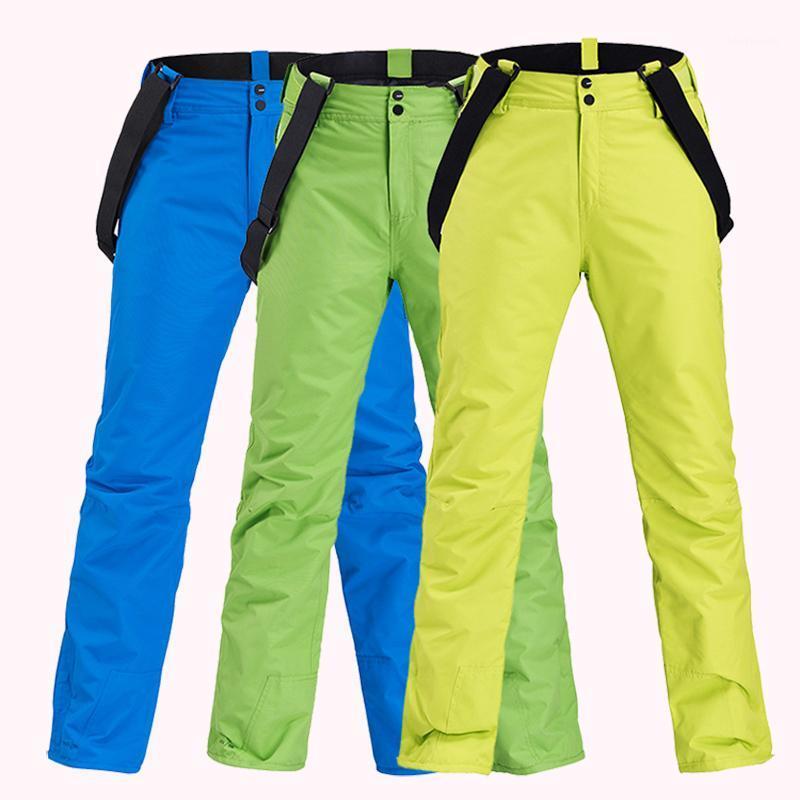 

Women Ski Pants New Winter Outdoor Thickening Sports Trousers Men Windproof Waterproof Warm Snowboard Trousers Sports Warm1, Color 04