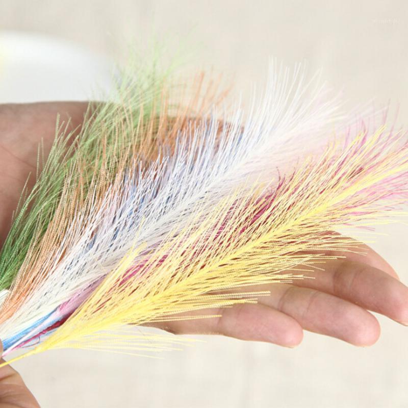 

New 50 Pcs Natrual Dried Flower Colorful Pampasgrass Flower For Wedding Party Christmas Festival Garden Home Decoration Supplies1, Blue