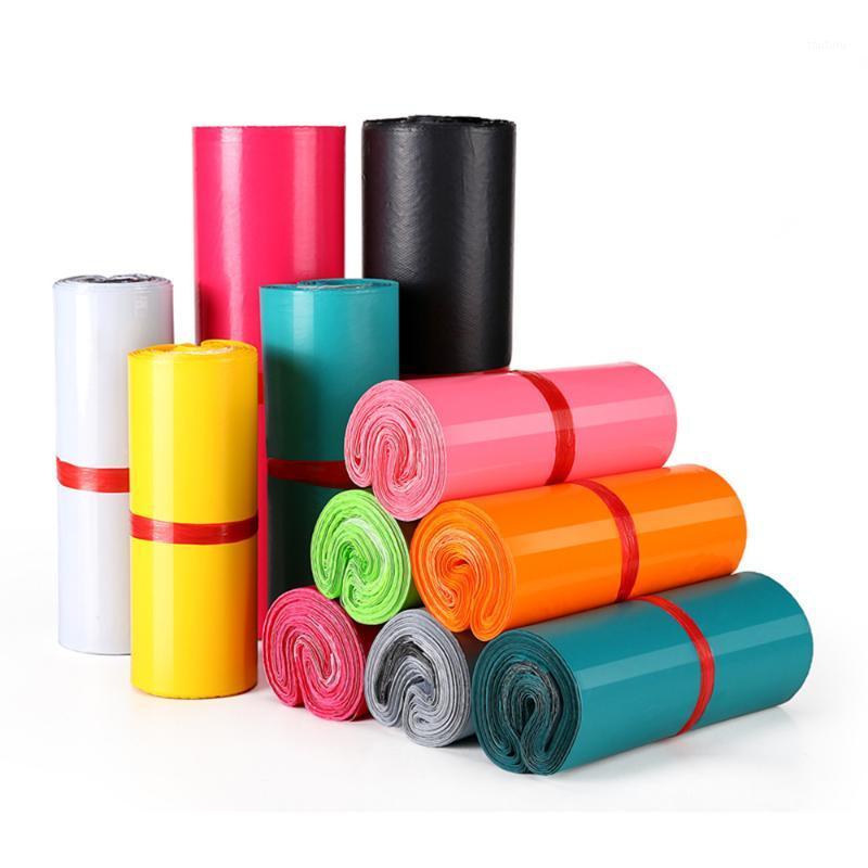 

100Pcs/lot Courier Postage Mailing Package Bags Self Adhesive Express Mail Packaging Bags Mail Goods Pouches1