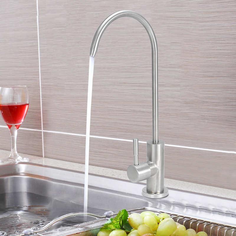

G1/2in Thread Drinking Water Faucet Kitchen Water Filter Faucet Lead Free Tap for Reverse Osmosis Units Filtration System