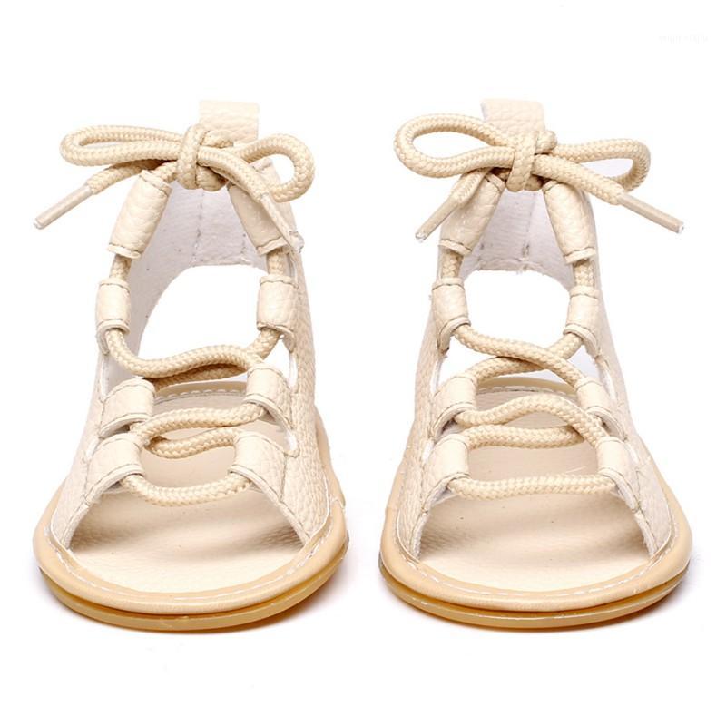 

HIgh Quality Fashion Children Casual Shoes Cute Roman Cross-Tied High Top Anti-Slip Baby Girls First Walkers Comfortable1, Khaki